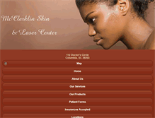 Tablet Screenshot of mcclerklinskin.net